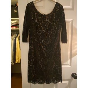 Black Lace Dress - XL